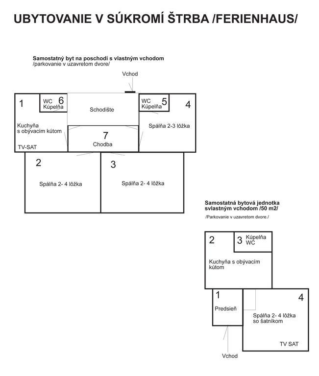 Guest House Privat Štrba Εξωτερικό φωτογραφία
